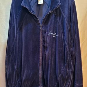Sean John Suede Blue Jacket